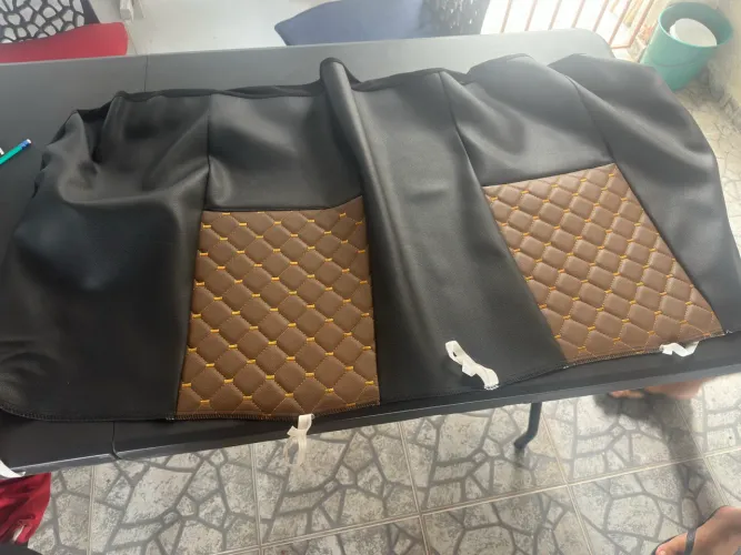 Capa de banco de carro de couro