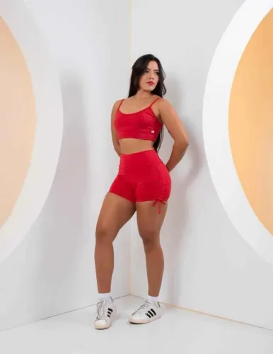 CONJUNTO SHORT E TOP ACADEMIA 