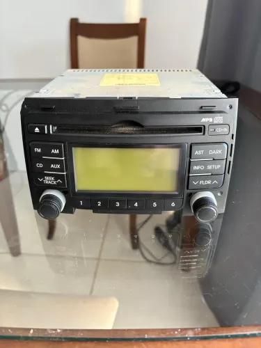 RADIO I30 ORIGINAL + MOLDURA + PORTA TRECO - ORIGINAL PERFEITO ESTADO