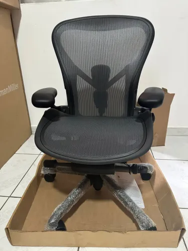 Cadeira Herman Miller New Aeron B Completa Nova + Frete Grátis SP Capital