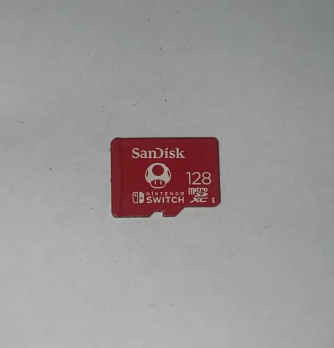 Cartão 128gb Sandisk Nintendo Switch