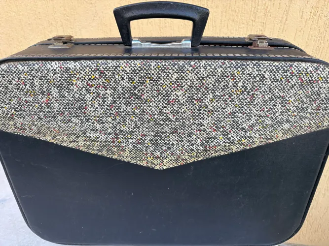 Mala de viagem retrô anos 40