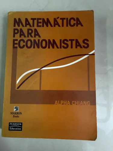 Matemática para Economista Chiang