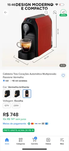 Do mesmo jeito que está foto vermelha nova nova, motivo da venda que estou de mudança