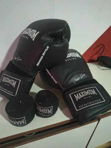 LUVA BOX / MUAY THAI + BANDAGEM