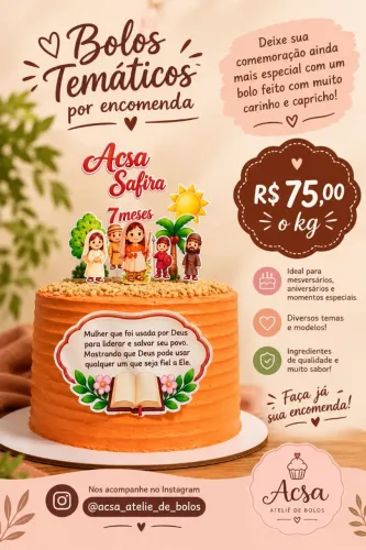 Bolos de aniversário