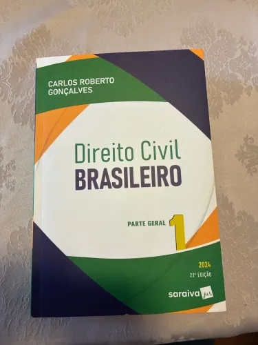 Direito Civil Brasileiro - Parte Geral 1 - 22a Edição - 2024