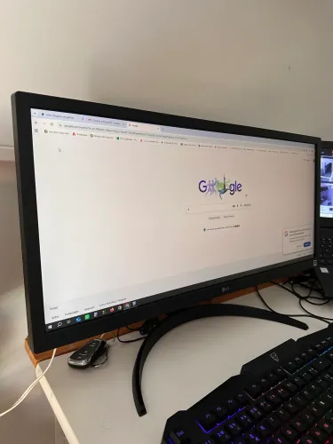 Monitor LG UltraWide 25.7? IPS - Ideal para Trabalho e Games