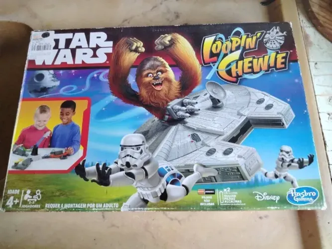 Looping Chewie - Brinquedo Star Wars da Hasbro Funcionando (LEIA O ANUNCIO)