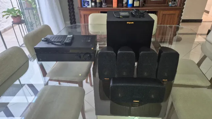 Home Theater Klipsch Reference Sony STR-DH590