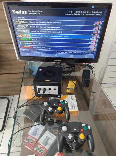 Nintendo GameCube com picoboot