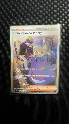Convicção do Morty - Carta Pokémon