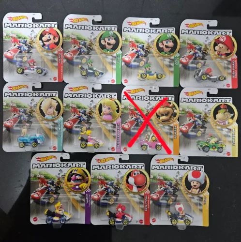 Hot Wheels Mario Kart - A partir de R$ 60,00