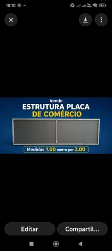 Placa estrutura 