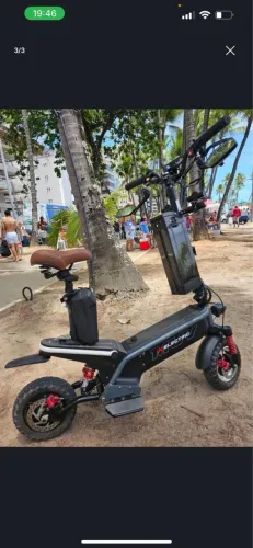 Scooter elétrica 800W