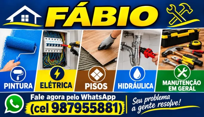 Pintura elétrica pisos hidráulica e manutenção em geral