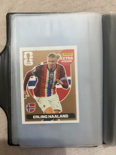 figurinha haaland legend bronze 2026