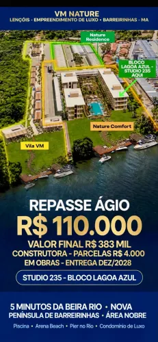 PASSO ÁGIO 110 MIL NATURE LENÇÓIS 