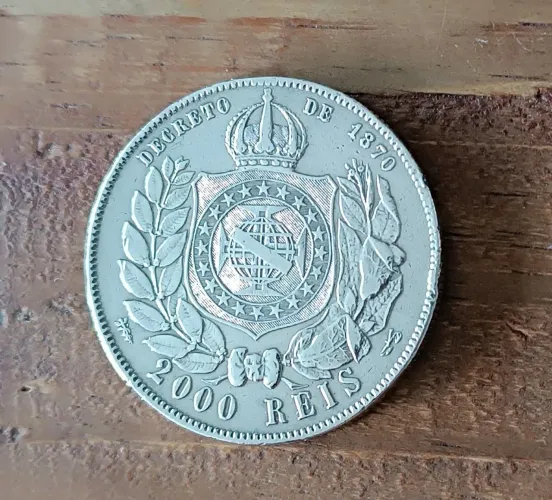 Moeda 2000 réis 1888