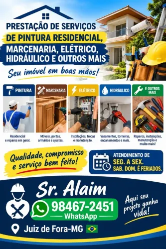 Pintura Residencial e Instalações