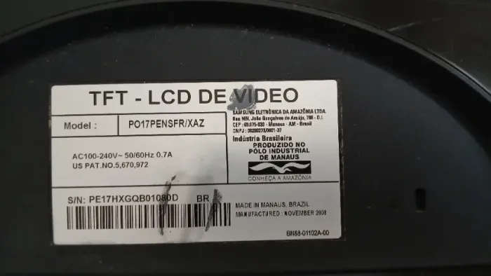 Monitor LCD 17