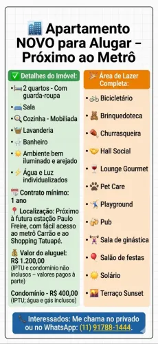 ALUGA - SE APARTAMENTO 