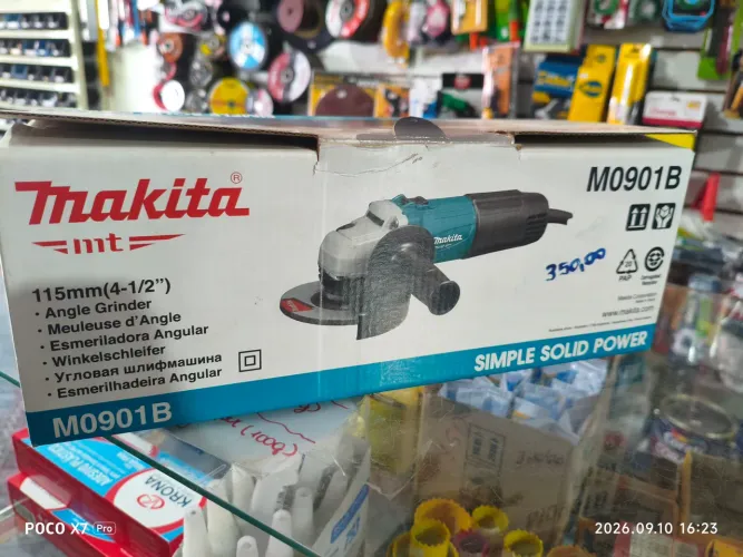 Esmerilhadeira Angular Makita M0901B - 115mm (4.1/2")