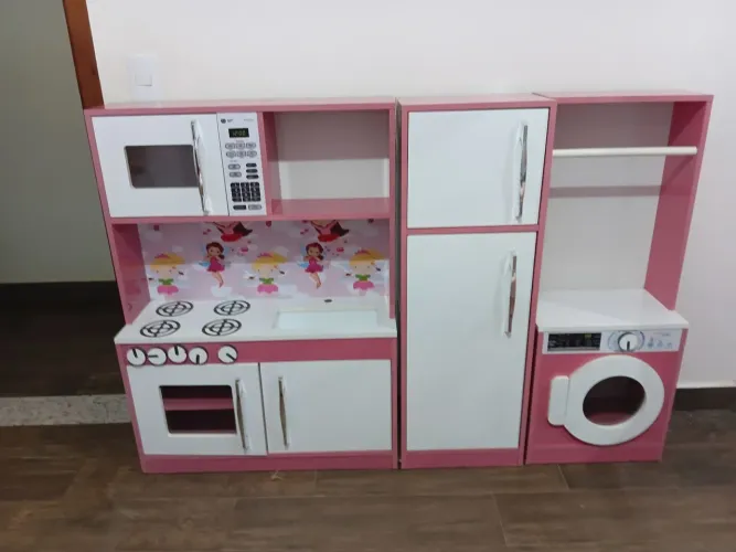 Kit cozinha com lavanderia 