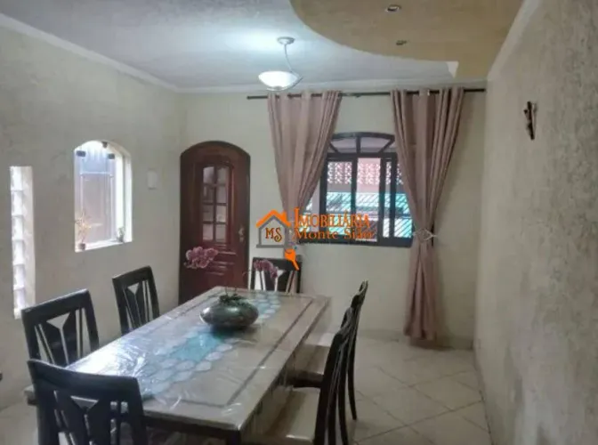 Sobrado com 2 dormitórios à venda, 217 m² por R$ 585.000,00 - Jardim Carvalho - Guarulhos/