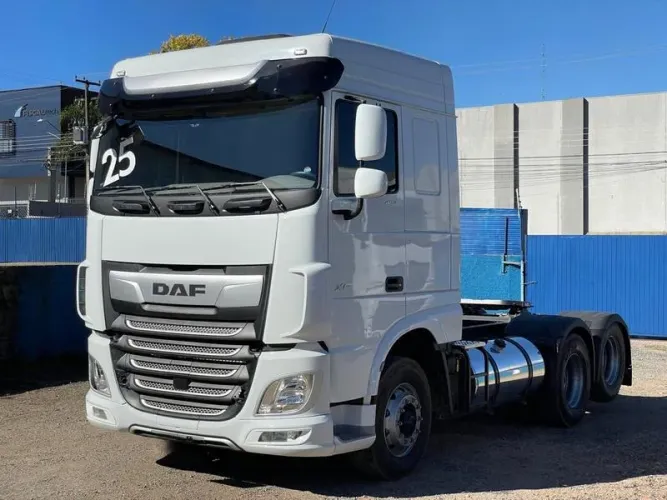 DAF XF 480 6X2 ANO 2025 EURO 6 - COM 110 MIK KM - ASSISTENTE DE FAIXA E COLISÃO