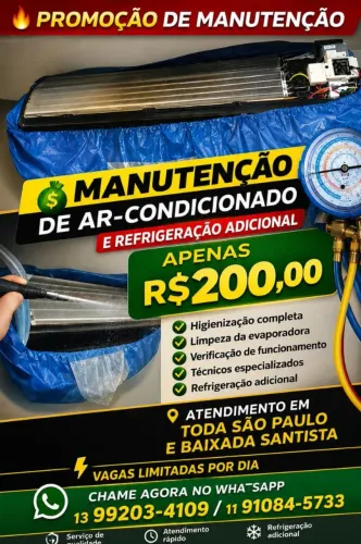Instalação ar condicionado