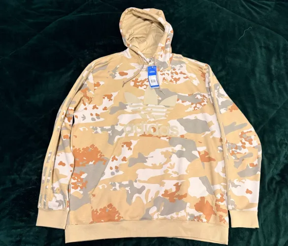 Casaco Moleton ADIDAS Camuflado Original Novo Tamanho 2XL