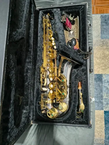 Saxofone Alto Eagle SA 500 em Mib + Case