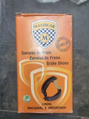 Sapata de freio Mazzicar para carros Fiat