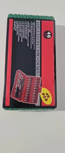 Kit de Ferramentas com Catraca e Soquetes - 46 Peças