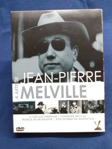 Box digistack /2 DVDs A ARTE DE JEAN PIERRE MELVILLE 4 Filmes Versátil raríssimo novo