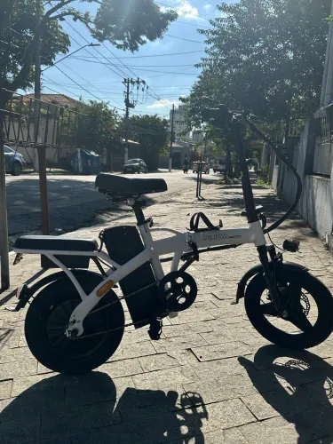 Bicicleta elétrica dobrável Nuda 350W