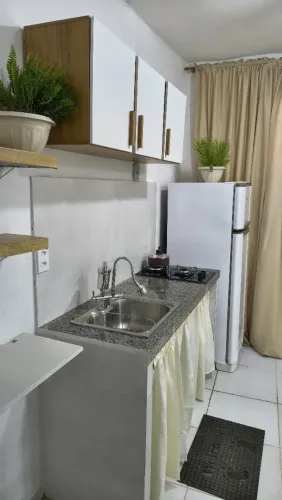 Kitnet semi mobiliada
