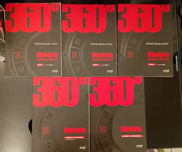 Box 360? História Sociedade e Cidadania COMPLETO - PRATICAMENTE NUNCA USADO