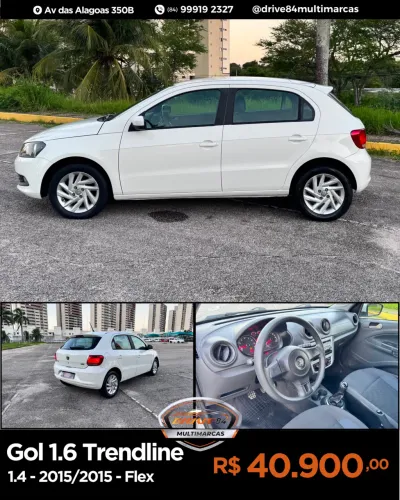 Volkswagen Gol Geração VI Trendline 1.0 8V Total Flex Mec. 4P 2015