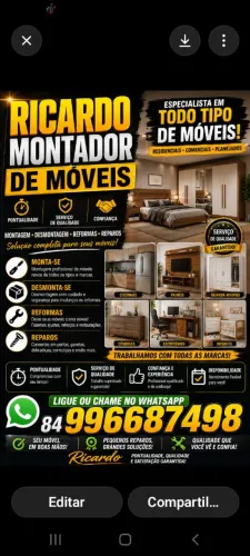 MONTADOR DE MOVEIS 