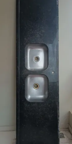 Pia para Cozinha Granito com 2 cubas