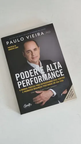 Livro Poder e Alta Performance por Paulo Vieira