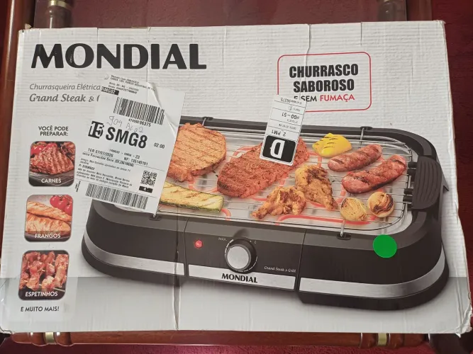 Churrasqueira Elétrica Mondial