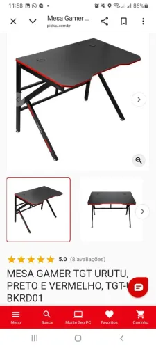 Mesa Gamer (Oportunidade Unica)