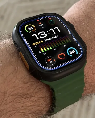 apple watch ultra 3 pulseira ocean black lacrado
