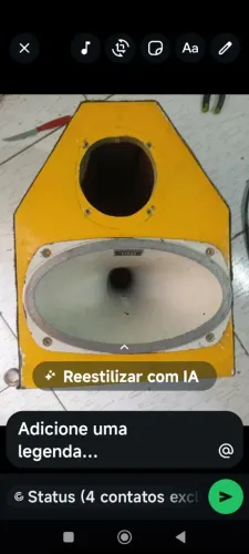 Caixote de cornetão 