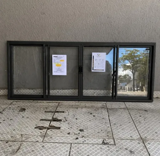 BÁSCULA DE ALÚMINIO PRETO 60X1.50 - SOMENTE AQUI