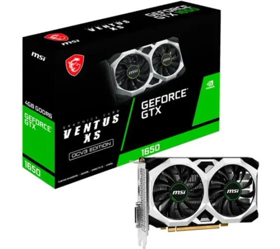 Placa De Vídeo Nvidia Galax Gtx 1650 Ventus 4gb+brinde (Usado)