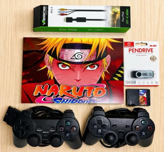 PS2 com 100 jogos (Entrega grátis) 
